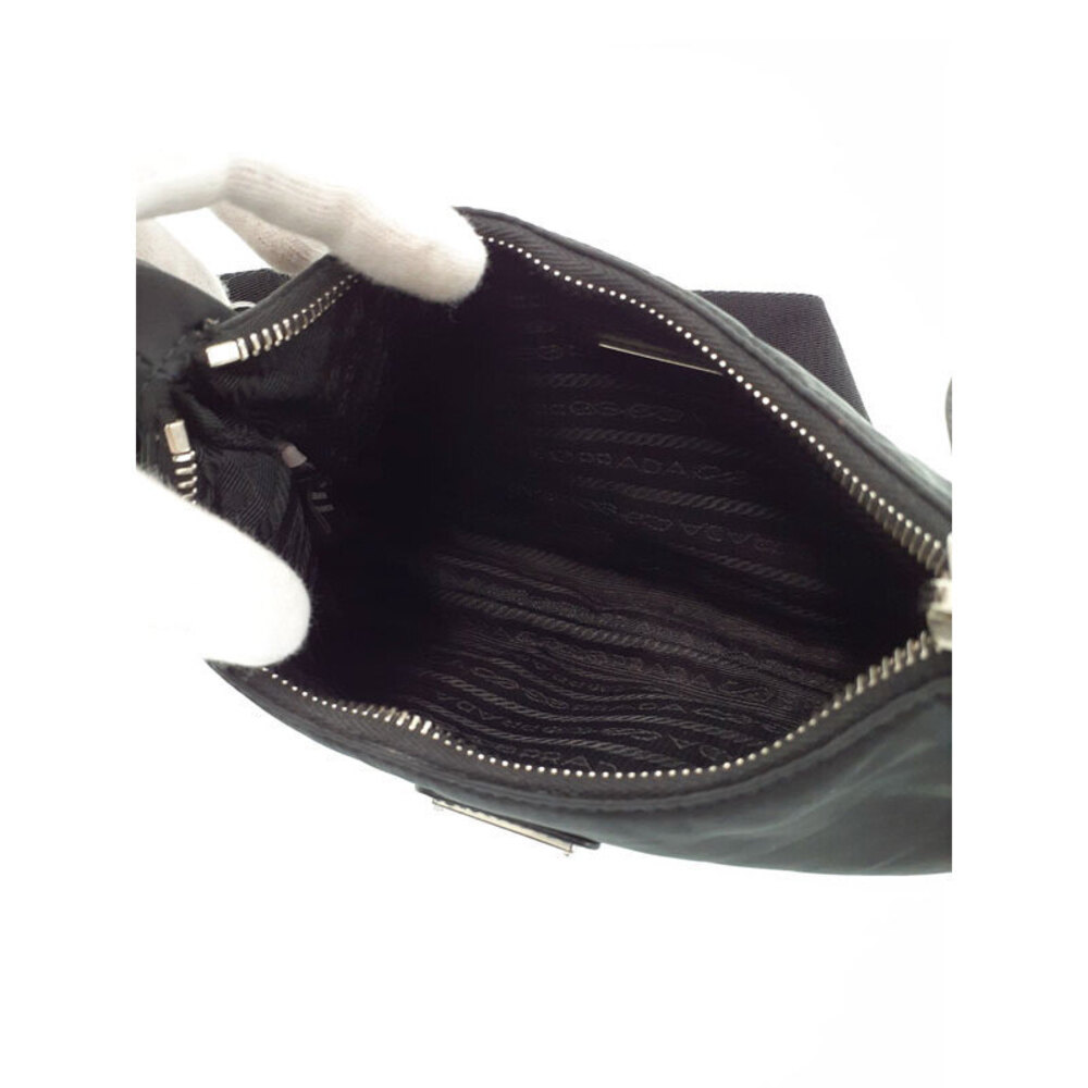 Prada Leather 2005 Saffiano Bag Black ReEdition Chain Shoulder - Picture 3 of 9